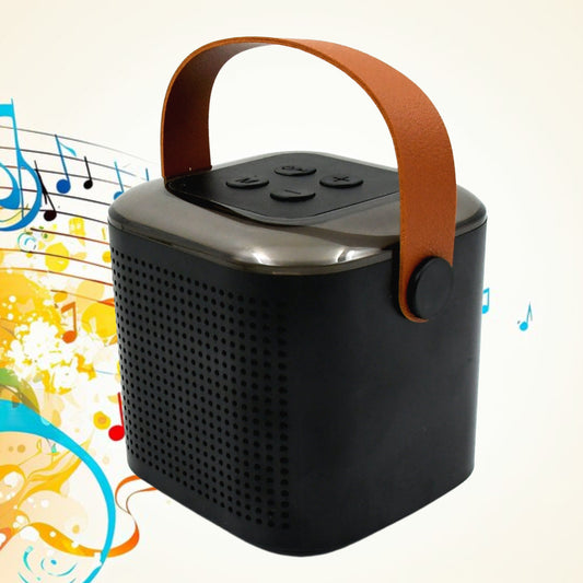 12669 Wireless Speaker Microphone Set Rgb Light Support Memory Card Portablekaraoke Machine Perfect For Travel Tv