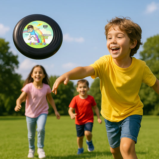 Funwoods Small Outdoor Flying Disc Throw Catch Game Toy (1 Pc)