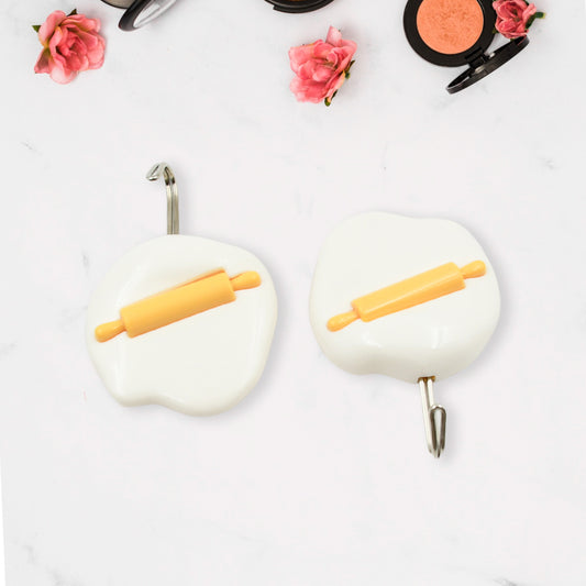 Multipurpose Strong Hook Self-adhesive Hooks For Wall Heavy Duty Hook Sticky Hook Household For Home Decorative Hooks Bathroom All Type Wall Use Hook Suitable For Bathroom Kitchen Office