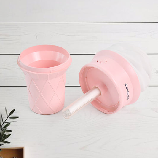 Ice Cream Cone Shape Air Freshener Humidifier (1pc Pink)