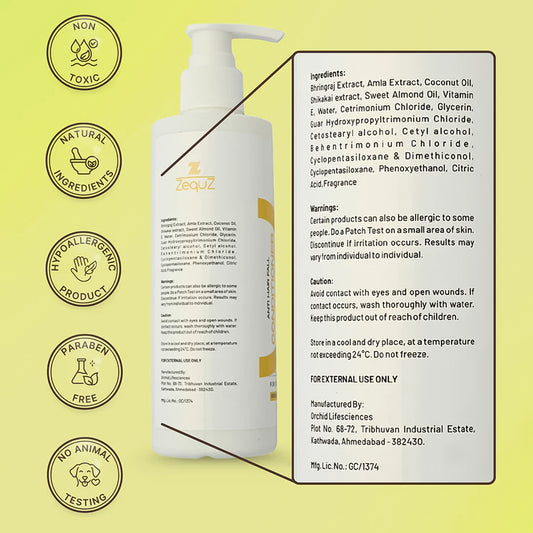 Zequz Anti Hair Fall Conditioner - (1 Pc 250 Ml)