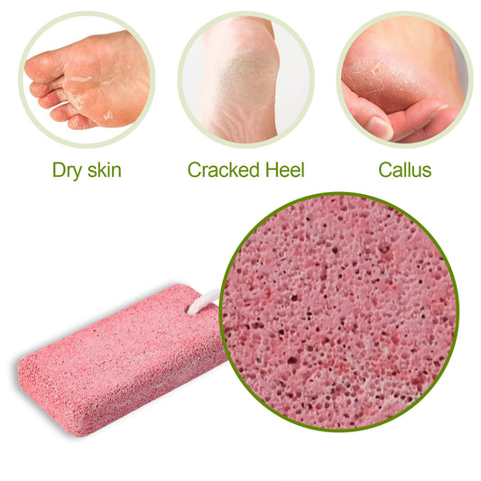 Rectangular Foot Pumice Stone For Dead Skin Callus Removal (1 Pc)