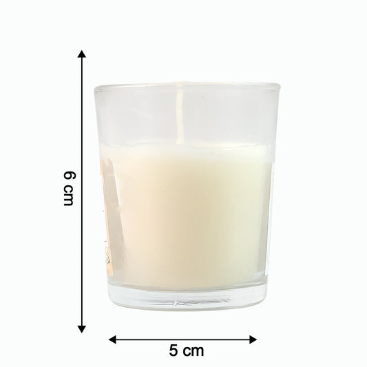 Inlief Scented Votive Jar Candle In Glass Sweet Dreams Soy Blend Candle (50 Gm)