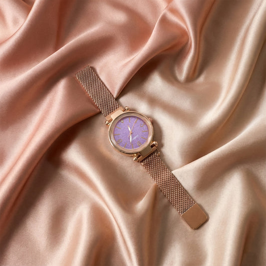 Elegant Ladies Wrist Watch With Stylish Dial And Premium Gift Box