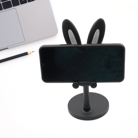 7774 Cute Bunny Phone Stand Angle Height Adjustable Phone Stand For Desk Kawaii Phone Holder Desk Accessories Easter Bunny Gifts Favor For Girl Boys Accessories For Phone Tablet Easter Gifts Favors