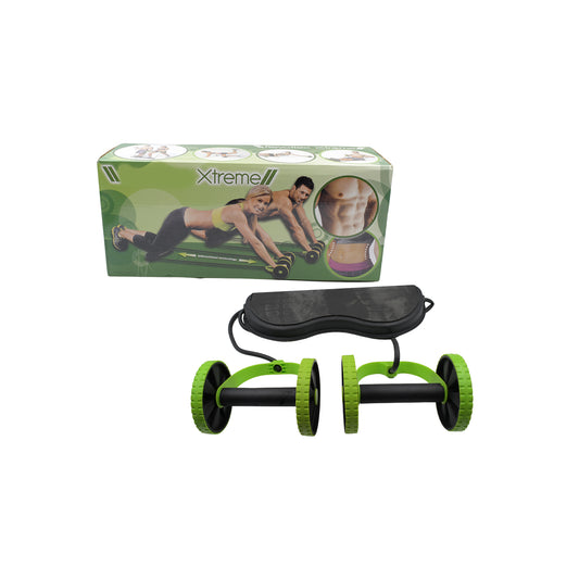 7246 Professional Fitness Imported Ab Builder Ab Care Xtreme Fitness Resistance Exerciser Resistance Tube Ab Slimmer Rope Exerciser Body Building Home Gym Trainer For Both Men Women (1 Pc)