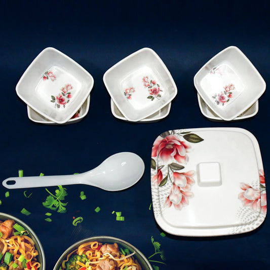 Hector High Quality Dinning Dinner Pudding Set (9 Pcs Set)