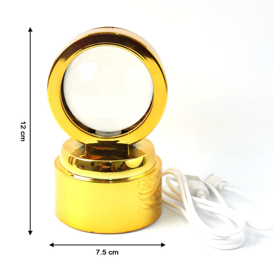 Radhe Krishna Crystal Ball Night Light 1 Pc