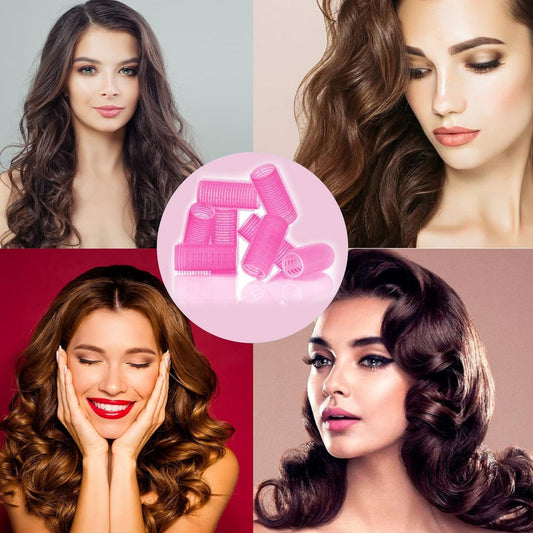 Premium Self-grip Hair Rollers (6 Pc Set )
