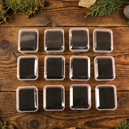 Mini Jewellery Storage Box For Rings Earrings Small Accessories (12 Pc)
