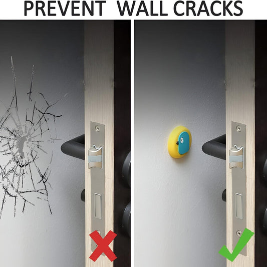 Cute Cartoon Fruit Design Wall Door Stopper Bumper (1 Pc Mix Design)