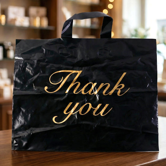 Premium Thank You Printed Carry Bag (22 29 Cm 1 Pc)