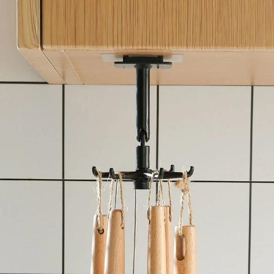 4650 360 Rotatable Hooks For Hanging (Pack Of 2) (Brown Box)