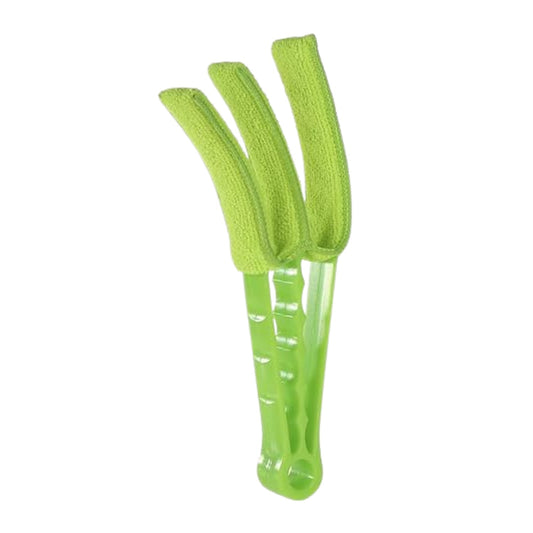 Window Blind Cleaner Brush with Microfiber Sleeves ? Dusting Tool for Shutters & AC (1 Pc)