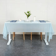 Waterproof Disposable Plastic Table Cover 137  183 Cm thumbnail 4