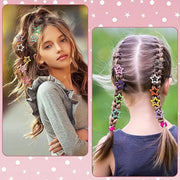 Star-shaped Hair Clips For Girls - (3 Pc) thumbnail 3