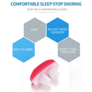 353 - 2 In 1 Anti Snoring And Air Purifier Nose Clip For Prevent Snoring And Comfortable Sleep thumbnail 2