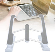 7240 Adjustable Laptop Stand Holder With Built-in Foldable Legs And High Quality Fibre thumbnail 1