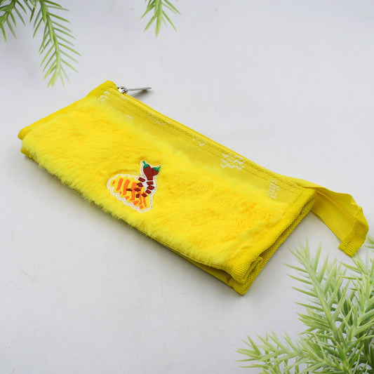 Smart Double Pocket Zipper Pouch ? Multipurpose, Washable Stationery Organizer for School & Travel (2-Pocket)