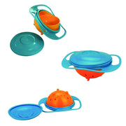 0617 Portable Non Spill Feeding Toddler Gyro Bowl 360 Degree Rotating Dish thumbnail 3