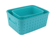 062 Smart Baskets For Storage(Set Of 3) Sky Blue thumbnail 3