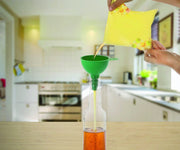 0722 Silicone Funnel For Pouring Oil Sauce Water Juice And Small Food-grains thumbnail 3