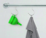 0722 Silicone Funnel For Pouring Oil Sauce Water Juice And Small Food-grains thumbnail 4