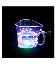 759 Heart Shape Activated Blinking Led Glass Cup thumbnail 3
