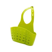 762 Adjustable Kitchen Bathroom Water Drainage Plastic Basketbag With Faucet Sink Caddy thumbnail 6