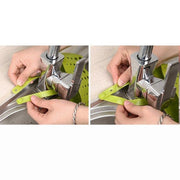 762 Adjustable Kitchen Bathroom Water Drainage Plastic Basketbag With Faucet Sink Caddy thumbnail 4