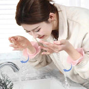 Silicone Wrist Water Stopper For Washing (2 Pc) thumbnail 2