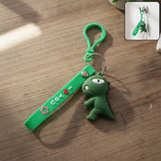 Cute Dinosaur Cartoon Silicone Keychain (1 Pc) thumbnail 1