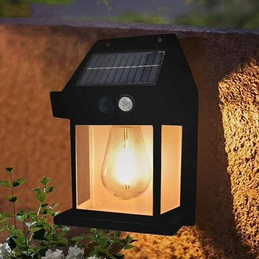 Solar Wall Lamp ? Wireless Outdoor Light with Motion Sensor & 3 Modes