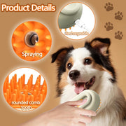 Electric Spray Handle Massage Brush, Hair Removal Brush Steam (1 Pc) thumbnail 9