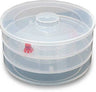 093 Plastic 3 Compartment Sprout Maker White