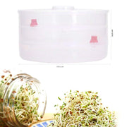 093 Plastic 3 Compartment Sprout Maker White thumbnail 2