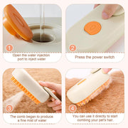 Electric Spray Handle Massage Brush, Hair Removal Brush Steam (1 Pc) thumbnail 10