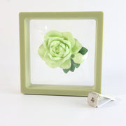 Elegant Rose Flower Car Air Freshener Clip For Ac Vent With Perfume Bottle 10ml(1 Pc) thumbnail 1