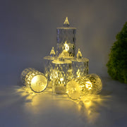 Led Crystal Effect Flameless Candle Light Set (5 Pc) thumbnail 5