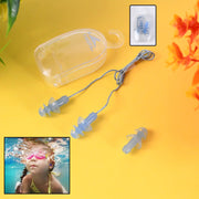 Soft Silicone Ear Plugs Hearing Protection (2 Pc Set) thumbnail 1