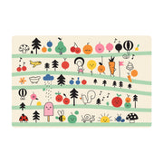 Colorful Cartoon Printed Dining Table Placemats For Kids (4 Pc  40x30 Cm) thumbnail 1