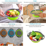 2712 Round Sili Strain Used In All Kinds Of Household And Official Kitchen Purposes As A Foldable Utensil. thumbnail 5