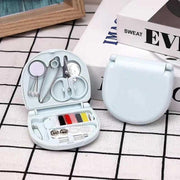 1290 Mini Travel Sewing Kit Diy Sewing Portable Sewing Tool Kits Plastic Sewing Kit Box Beginner Friendly Emergency Sewing Repair Kit With Threads Scissors Hand Sewing Needles thumbnail 1