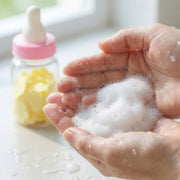 Portable Baby Bottle Shape Hand Wash Soap Paper Sheets Set (1 Set) thumbnail 2