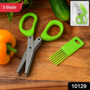 Premium 5-blade Multipurpose Kitchen Scissors With Cleaning Comb thumbnail 7