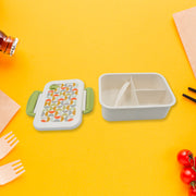 5855 Lunch Box 3 Compartment With Leak Proof Lunch Box  1 Spoon For School  Office Use thumbnail 2