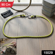 Heavy Duty Luggage Rope Elastic Bungee Cord Luggage Rope With Hooks 90 Cm 1 Pc thumbnail 7
