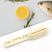 0112 Plastic Fish Scales Graters Scraper Fish Skin Brush Fish Cleaning Tool Scraping Scales Device With Cover Home Kitchen Cooking Tools 1 Pieces thumbnail 5
