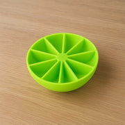 Lemon Shape Flexible Silicone Ice Cube Tray  8-slot Round Ice Mold (1 Pc) thumbnail 3