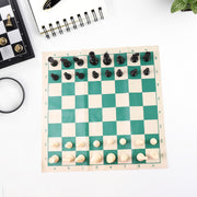Big Premium Portable Chess Set Plastic Chess Pieces (1 Set) thumbnail 6